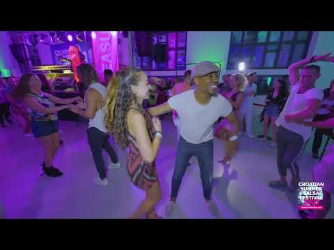Jose Diaz & @Laura Valentini | social dancing @ Croatian Summer Salsa Festival
