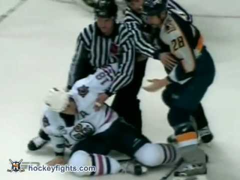 Ethan Moreau vs Jeremy Stevenson Feb 15, 2004