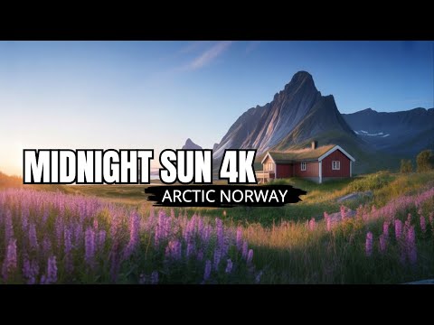 Eine Reise an die Spitze der Welt. Arktisches Norwegen 4K. Sommer.