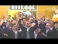 Huldiging Vitesse bij Omroep Gelderland
