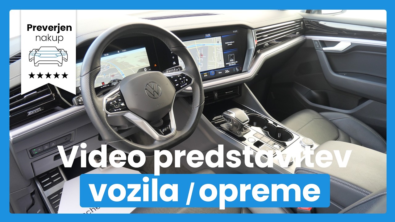 Volkswagen Touareg 3.0 TDI V6 4M BMT R-Line Tiptronic - SLO