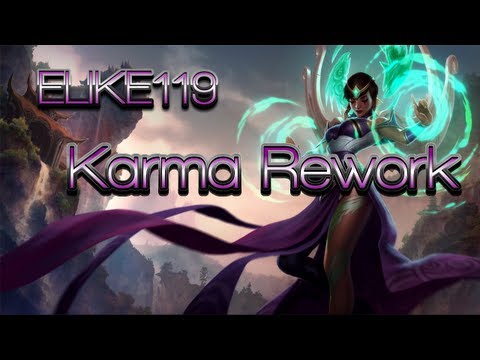 LoL Reveal - Karma Rework Gameplay + Zac Skin (HD)