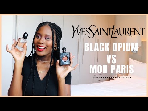 YSL BLACK OPIUM VS YSL MON PARIS | WHICH ONE SHOULD YOU CHOOSE FRAGRANCE BATTLE