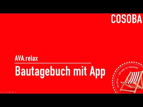 Bautagebuch & Baustellendokumentation in AVA.relax – Bautagesberichte Software & App