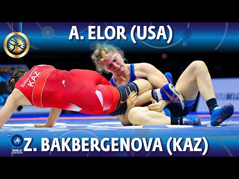 Amit Elor (USA) vs Zhamila Bakbergenova (KAZ) - Final // World Championships 2022 // 72kg