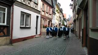 preview picture of video 'Michaelismesse in Miltenberg 2012 Einzug zum Festplatz'
