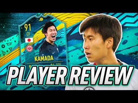 100% WORTH IT! 🤯 91 MOMENTS KAMADA PLAYER REVIEW! - FIFA 20 Ultimate Team