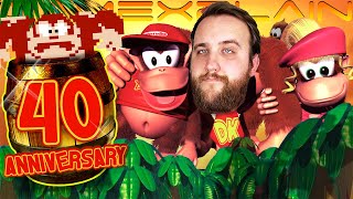 It's DK's 40th Anniv. Today & Joey Just Played the Donkey Kong Country Trilogy for the First Time!