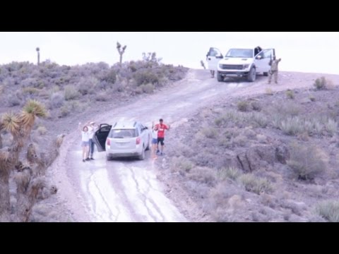 Tourist Family Arrested by Cammo Dudes for Driving Through Main Entrance of Area 51 - FindingUFO