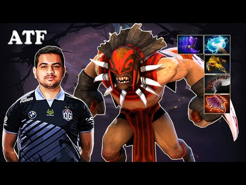 ATF - Bloodseeker Safelane | Dota 2 7.31d Gameplay
