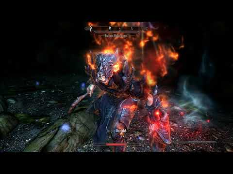 TESV: Dawnguard, Touching the Sky part 2 no commentaries: Darkfall Passage