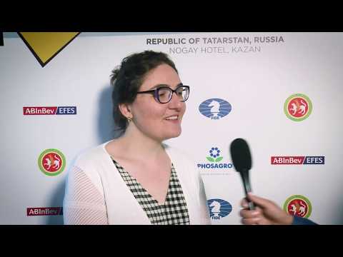 2019 Women's Candidates. Round 4. Interview with Nana Dzagnidze.