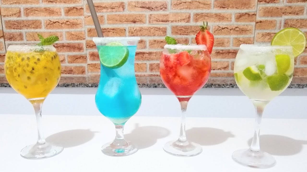4 TIPOS DE DRINKS SEM ÁLCOOL ❤️ - COM A SUPER DICA DO GABRIEL