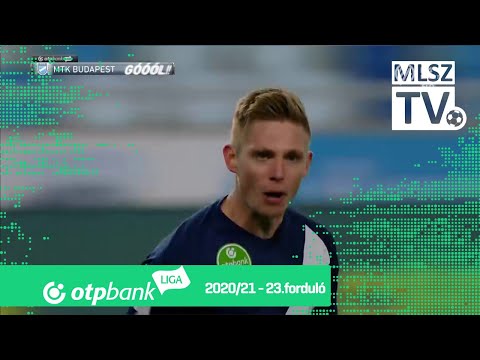 Nagy Zsombor gólja az MTK Budapest – Ferencvárosi TC mérkőzésen