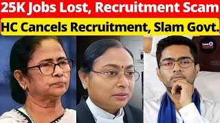 HC Order CBI Probe, Cancel Recruitment; 25000 Candidate Looses Job #lawchakra #supremecourtofindia
