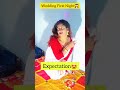 Wedding First Night F For Fun Expectation Vs Reality Ashortaday Youtubeshorts Comedy