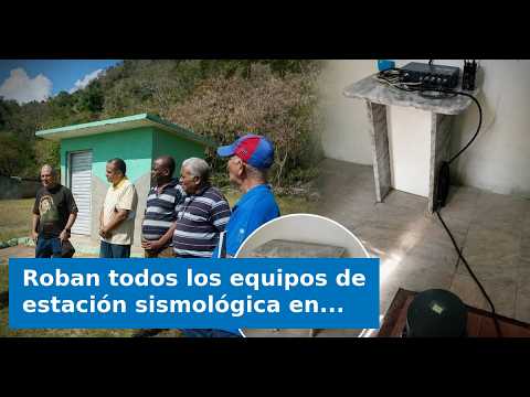 VIDEO: Roban todos los equipos de estación sismológica en la Isla de la Juventud