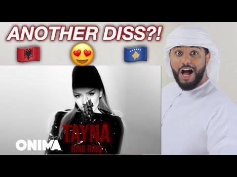 ARAB REACTION TO ALBANIAN RAP BY  Tayna - Ring Ring **REAGIMI I VIDEOS**