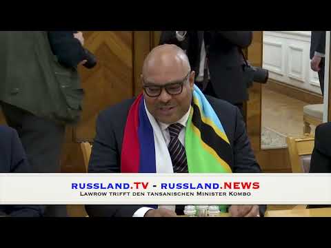 Lawrow trifft den tansanischen Minister Kombo