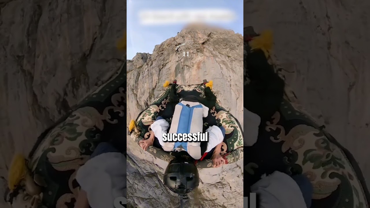 Even better then a wing suit! #sports