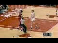 Manute Bol and Will Perdue almost fight after hard elbow 1991 Game 2