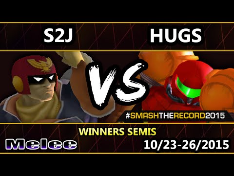 STR2015 - S2J (Captain Falcon) Vs HugS (Samus) SSBM Winners Semis - Smash Melee