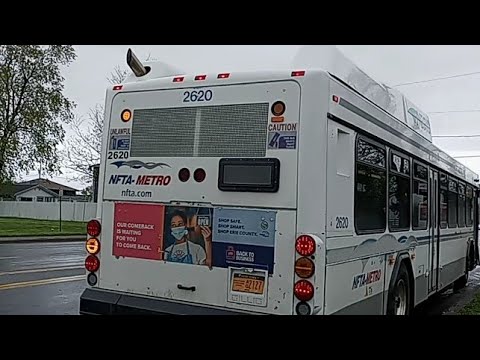 NFTA 2006 Gillig Hybrid #2620 On Route 69b Lancaster To William St & Ceil Dr