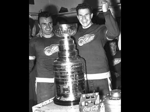 1949 50 Stanley Cup Detroit Red Wings vs New York Rangers