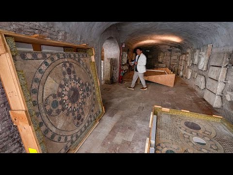 Des centaines d'artefacts volés sont exposés à Rome (Italie)