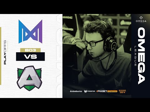 Alliance vs Nigma Game 1 (BO3) | OMEGA League EU Immortal Division Lower Bracket