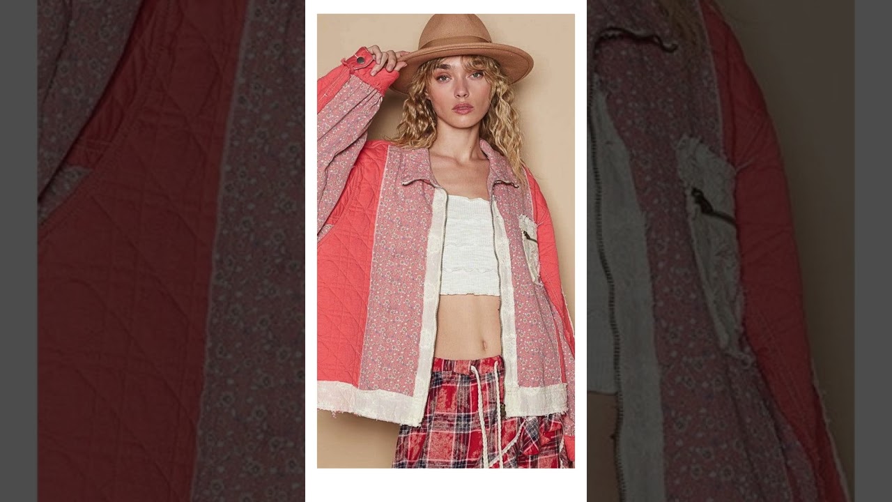 Floral Patchwork Jacket Showcase