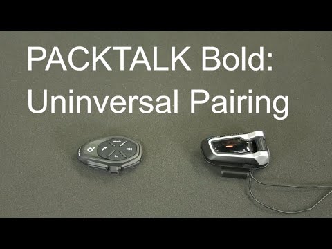 PACKTALK Bold: Universal Pairing