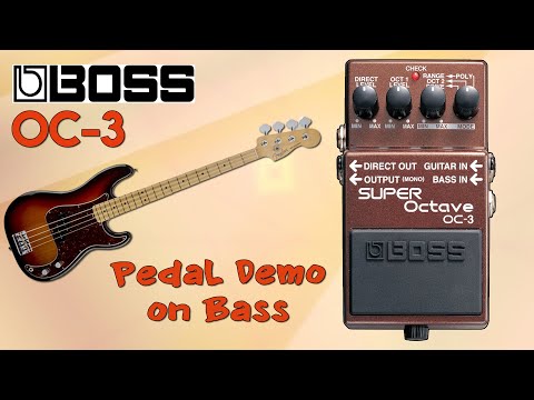 Видео-обзор товара Педаль эффектов Boss OC-3 Octave