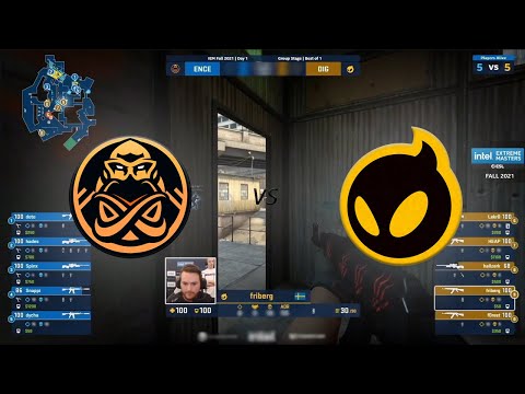 ENCE vs Dignitas | IEM Fall 2021 Europe