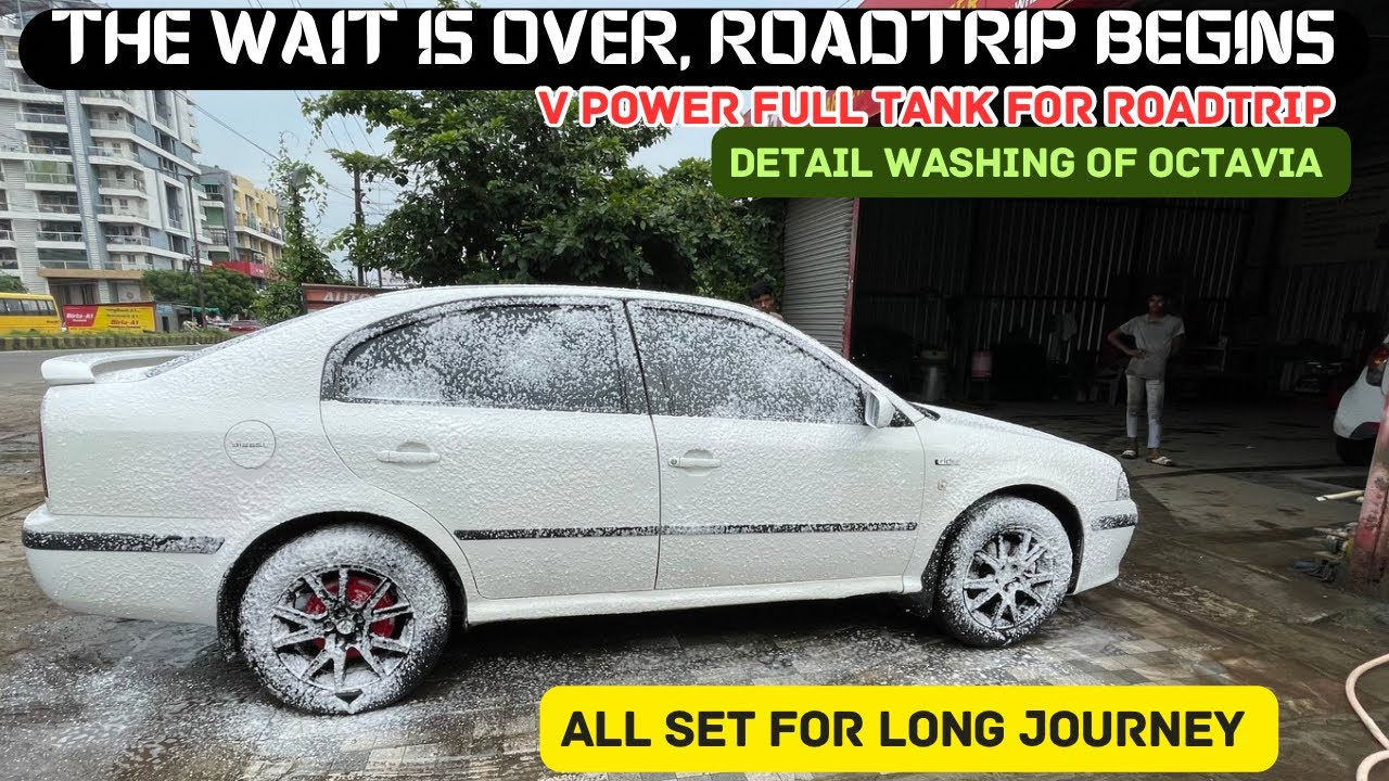 First Road trip begins in our Octavia 1.9tdi | v power full tank | Adventure begins | travel series