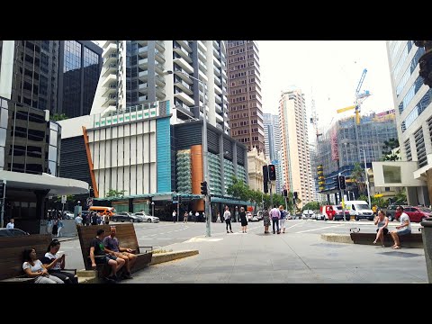 [4K] Cidade de Brisbane | Austrália