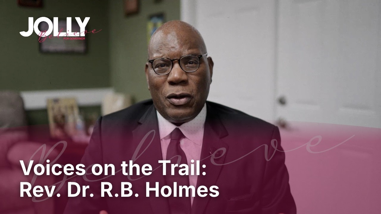 El Rev. Dr. R.B. Holmes habla sobre la candidatura de David Jolly a gobernador de la Florida