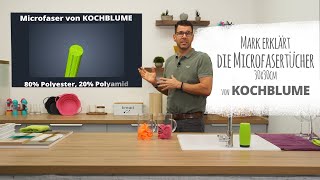 cooklife.de | Mark erklärt | Die Microfasertücher 30x30cm von KOCHBLUME