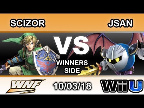 WNF 3.8 - Scizor (Link) Vs. Jsan (Meta Knight) Winners Side - Smash 4