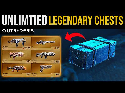 Outriders UNLIMITED LEGENDARY CHEST FARM - Fastest Legendary Loot Farm OUTRIDERS