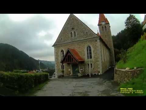 D: Steinberg. Gemeinde Wilhelmsthal. Landkreis Kronach. Fahrt durch den Ort. August 2019