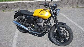 Moto Guzzi V7 II Stone - Start up and Sound