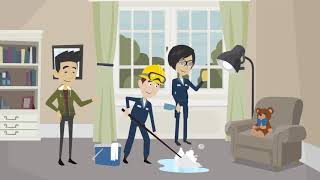 2D animation Home Construction — watch on YouTube