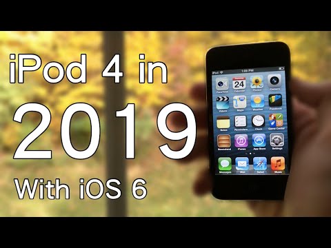 The iPod 4 in 2019 | iOS 6