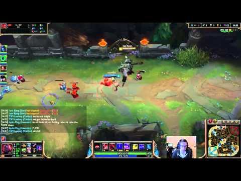 TSM Bjergsen  Sion vs Fizz  Top