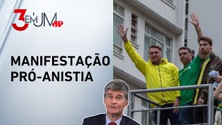 ‘Falou pouco sobre presos e muito sobre candidatura’, diz Piperno sobre discurso de Bolsonaro