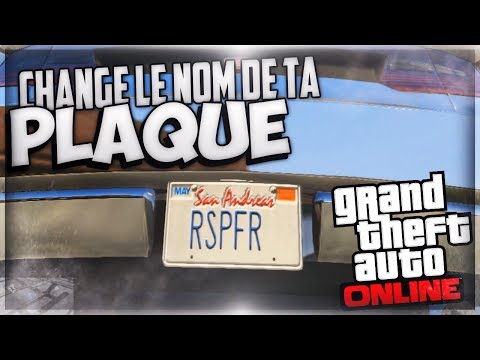 comment modifier sa plaque sur ifruit