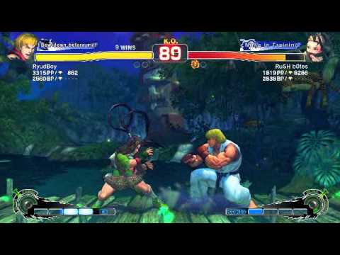 USF4: RyudBoy (Ryu) vs b0tes (Ibuki) 10/10