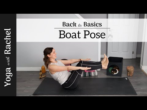 How to do Boat Pose (Navasana) - Yoga with Rachel