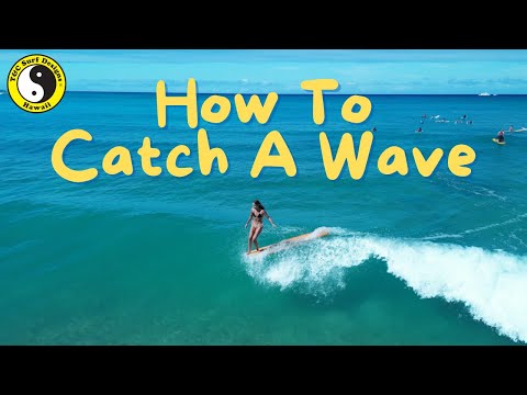 How to catch a wave on a longboard - With Bella Eberz